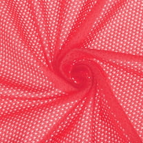 Uxcell 62 Inch Wide Mesh Fabric for Sewing Backpack Pocket and Straps, Netting Clothes, Hot Pink 1 Yard