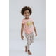 thumbnail image 2 of Conjunto de ropa de Barbie para niñas pequeñas, camiseta y leggings rosas 4T, 2 of 6