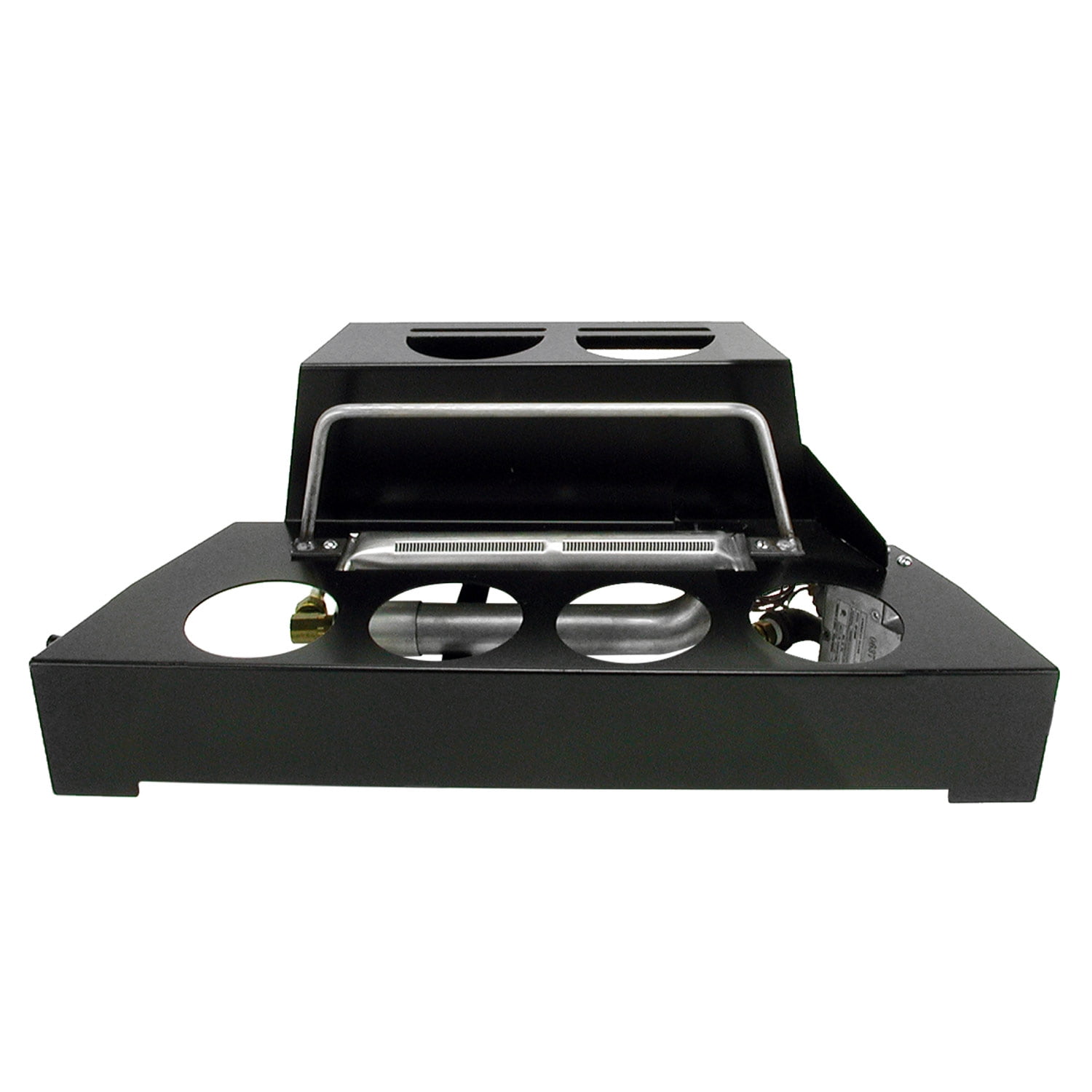 Rasmussen Alterna Vent Free FireBalls Burner Kit, 20, Manual Safety Pilot,  Natural Gas, Smooth FireBalls/9 Pieces/Dark Grey - Walmart.com