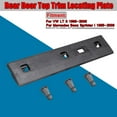 thumbnail image 3 of Qilidiba Car Rear Door Top Trim Locating Plate for Sprinter 1995-2006 For 1996-2006 9017660219, 3 of 9