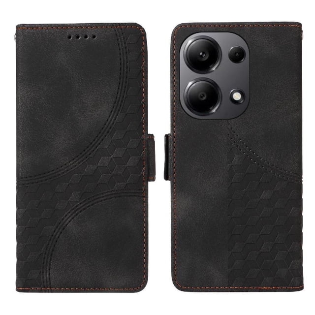 Funda GANGXUN para Xiaomi Redmi Note 13 4G con diseño acolchado elegante, cuero PU, protección total y ajuste preciso