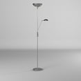thumbnail image 3 of Dainolite Mother/Son Floor Lamp - Satin Chrome, 3 of 7