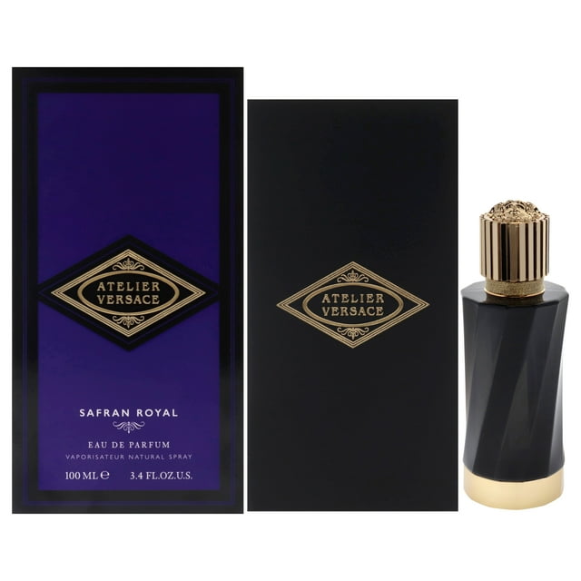 Atelier Safran Royal de Versace para hombres - EDP en aerosol de 3.4 oz