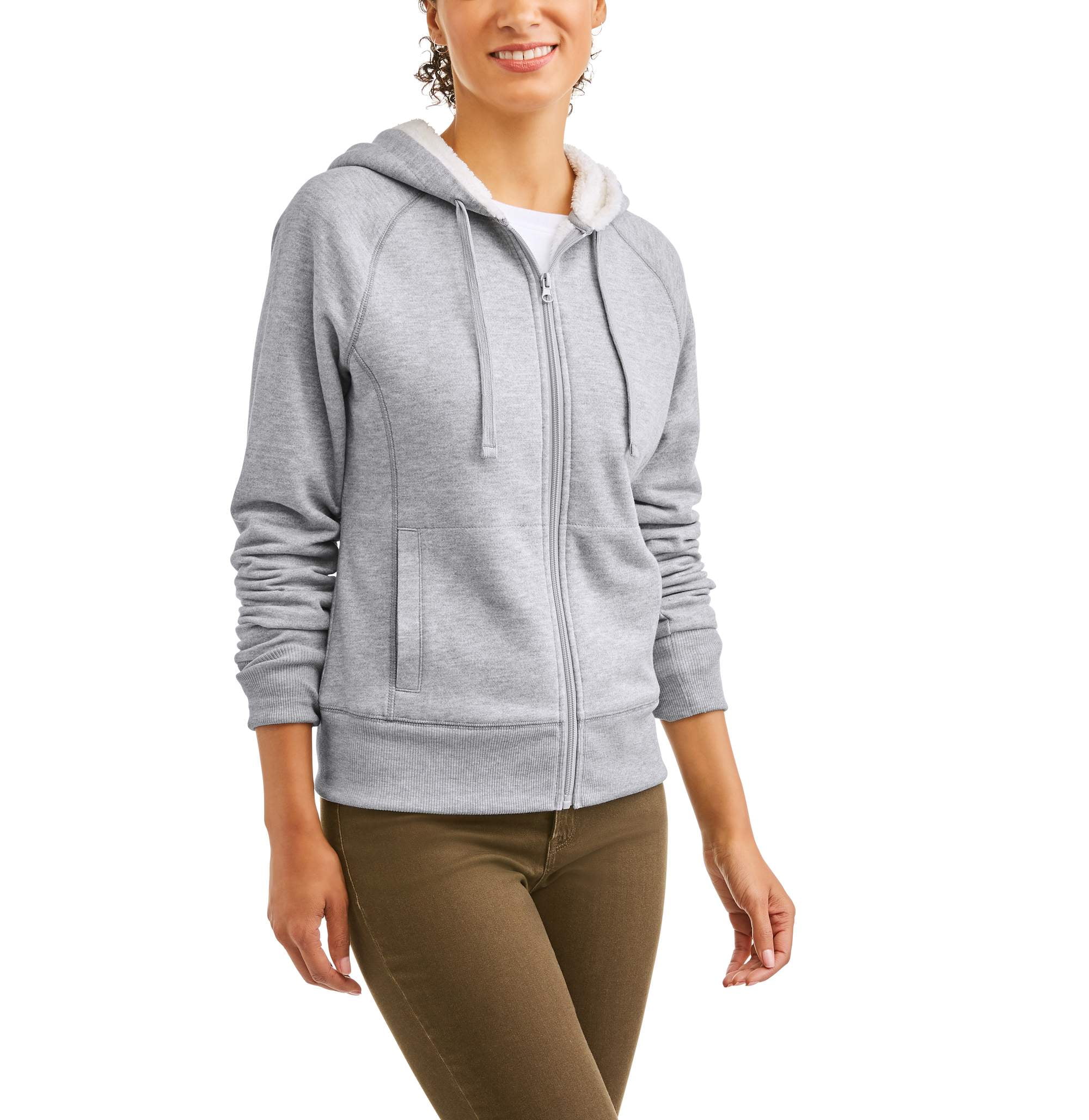 faded glory women's sherpa hoodie