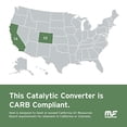 thumbnail image 3 of MagnaFlow Universal Catalytic Converter California Grade CARB Compliant 408065, 3 of 4