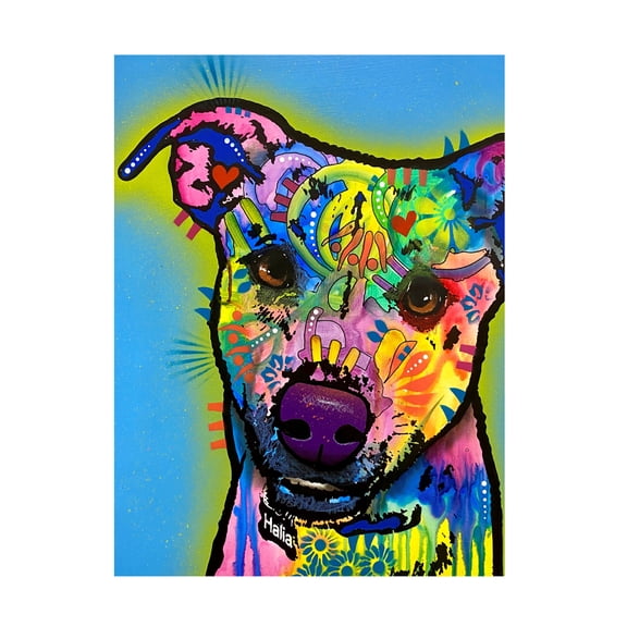 Canvas Wall Art - Dean Russo 'You Mean The World To Me' Wall Art for Living Room, Bedroom, or Office Décor by Trademark Fine Art - 14 x 19 Inches
