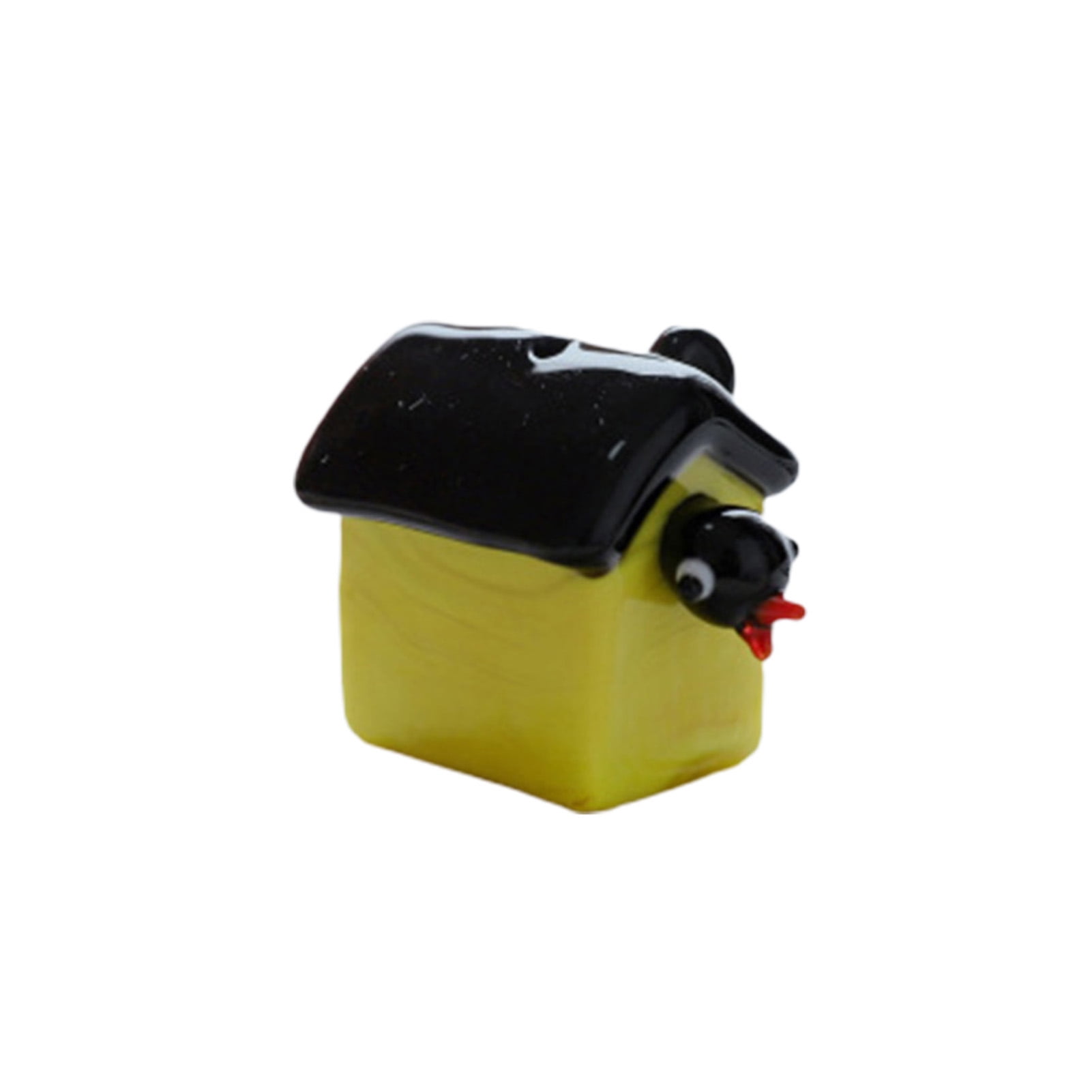 Rabbit Figurine Multiple Postures Super Mini Soda Lime glass Vivid ...