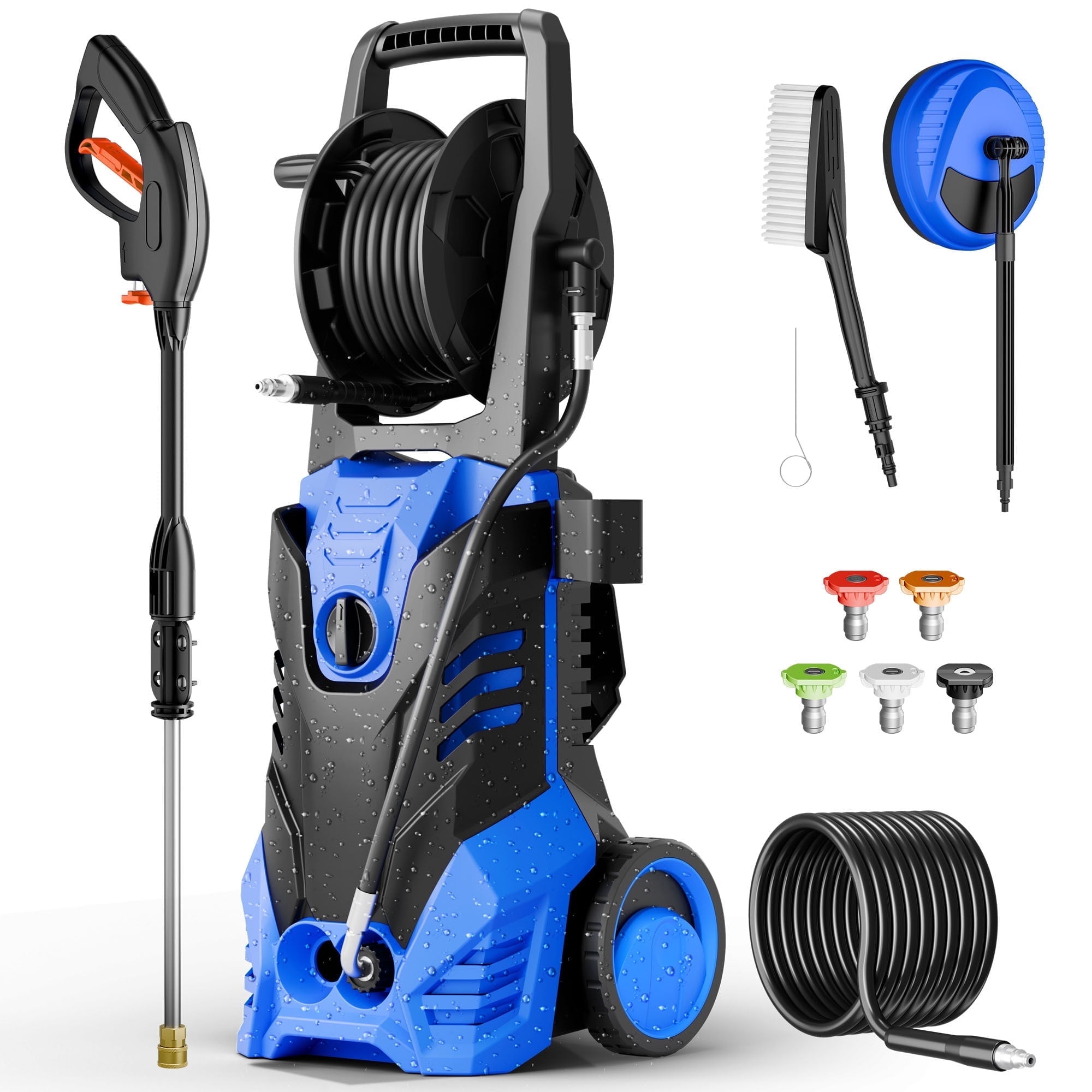 Hyper Tough 1800 PSI 1.2 GPW 120V Electric Powered Pressure Washer