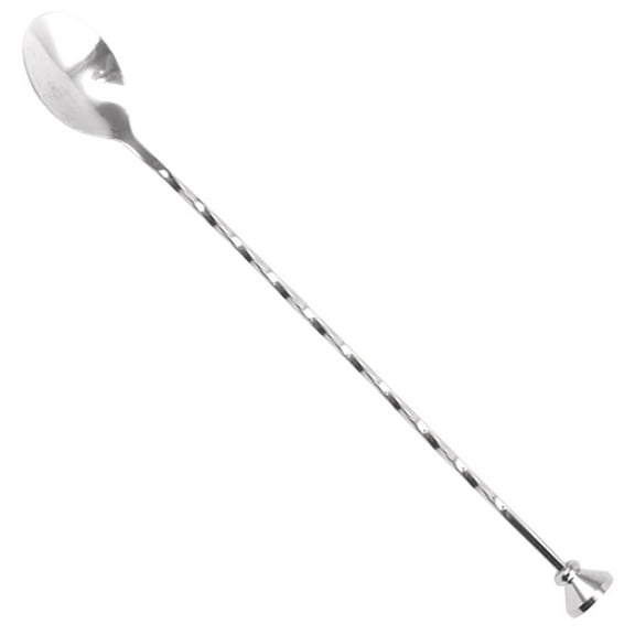 Cocktail Spoon Stirring Bar Mixing Spoon Stainless Steel Cocktail Stirrer Spoon Stirrer