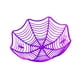 thumbnail image 5 of Plato decorativo de tela de araña, decoración de platos de dulces, accesorios de fiesta, estante de entrada de café para el hogar, soporte interior pa púrpura, 5 of 8