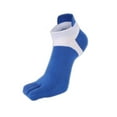 thumbnail image 1 of Men's Non Slip Breathable Footcare Short Cotton Mesh Five Toe Socks, 1 of 2
