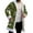 Army Green, variant on Christmas Cardigan Santa Jacket Coat for Men Hoodies Trim Warm Fashion Claus Adult Suit Outfit