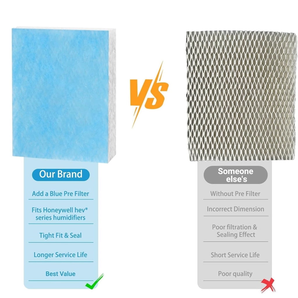 Geemin 4pcs/6pcs Air Moisturizing Filters for Humidifiers Humidifier Filter Replacement