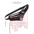 thumbnail image 2 of Bolsa Para Correr Al Aire Libre, Bolsa Deportiva Para Correr, Impermeable, De Gran Capacidad, Riñonera, Bandolera Ligera Ajustable Para Hombres Y Mujeres sonducket AP008174-02, 2 of 6