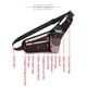 thumbnail image 2 of Bolsa Para Correr Al Aire Libre, Bolsa Deportiva Para Correr, Impermeable, De Gran Capacidad, Riñonera, Bandolera Ligera Ajustable Para Hombres Y Mujeres sonducket AP008174-01, 2 of 6
