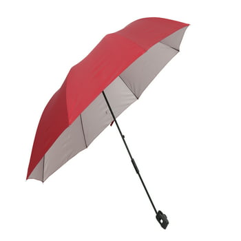 Ozark Trail Regular Chair Umbrella with Universal Clamp, Red (Chair is not included)
