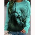 thumbnail image 2 of Sudadera holgada de manga larga para mujer, sudadera con capucha, blusa a cuadros, empalme, manga larga, Tops de moda, jersey Pompotops  gfhjh23577, 2 of 9