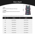 thumbnail image 4 of Goofa Happy Kitten Faces Pattern Men's Workout Tank Top Slim-Fit Tank Quick Dry Fit Muscle Tank Top Beach Tank Top Bodybuilding Sleeveless T Shirt-4X-Large, 4 of 7