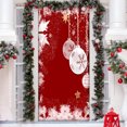 thumbnail image 5 of Christmas Door Cover Tapestry, Holiday Front Door Wrap, Merry Xmas Winter Fabric Decoration, Party Door Hanging, Classroom or Home Holiday Decoration, Easy Install Christmas Decorations, 5 of 8