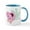 White/Blue Inside, variant on CafePress - Peppa Pig: Baby Pig - 11 oz Ceramic Mug - Novelty Coffee Tea Cup