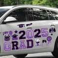 thumbnail image 4 of 2025 Graduation Travel Stickers Festive Car Body Decorations Magnet for Celebrating Graduates Perfect for Class of 2025! Unique and Designs!, 4 of 6