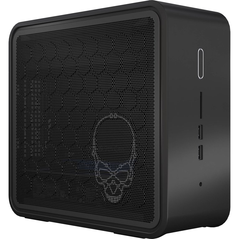 Intel NUC 9 NUC9i5QNX Ghost Skull Canyon Extreme Gaming Box Elite Mini  Business Desktop (Intel Quad-Core i5-9300H (Beat i7-7700HQ), NO Memory, NO 