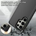 thumbnail image 4 of Xhy Samsung Galaxy S24 Plus Case Military Grade Heavy Duty Protection 3 in 1 Shockproof Armor Rugged Durable Detachable for Galaxy S24 Plus Phone - Black, 4 of 7