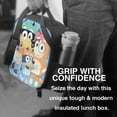 thumbnail image 6 of Lsque Bluey Lunch Bag Lunch Box for Women Men Reusable Insulated Lunch Tote Bag,Leakproof Thermal Cooler Sack Food Handbags Case High Capacity, 6 of 9