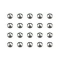 thumbnail image 1 of Unique Bargains Boules de Roulement en Acier Inoxydable 6mm 201 G200 Précision Lot de 50, 1 of 5