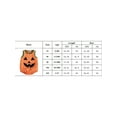 thumbnail image 2 of Hirigin Toddler Baby Girl Boy Halloween Outfit Pumpkin Face Romper Jumpsuit Sleeveless Bodysuit Cute Pumpkin Clothes, 2 of 8