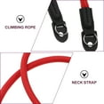 thumbnail image 3 of Pretyzoom Red Microfiber Camera Neck Strap with Stainless Steel for Travel and Mountaineering, 3 of 8
