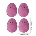 thumbnail image 3 of Juego de 4 bolsillos para cubiertos de cubiertos de huevos de Pascua: bolsas para cubiertos de tela 7.87x5.51 in, decoración festiva para la mesa, suministros para poner la mesa de fiesta de primavera, 3 of 6