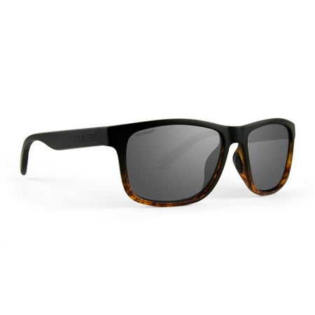 Tortoise Polarized Mirror - Epoch Eyewear Delta 2 Tortoise Full Frame With Smoke Polarized Mirror Lens