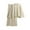 Beige, variant on Two Piece Summer Outfit Womens Summer Outfit Clothing Set Female Round Neck Sleeveless Tops Pants Sets Trousers Pant Style S_508 Women's Tracksuits Beige One Size