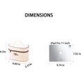 thumbnail image 3 of Sac à Lunch Isotherme pour Adultes Étanche (Tech 3 Couches) - Grand Sac Isotherme pour Travail, Voyage et Extérieur / Compatible avec Bento Box et Bouteille d'Eau / Réutilisable, Léger et Lavable en Machine, 3 of 4