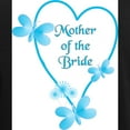 thumbnail image 3 of CafePress - Mother Of The Bride Blue Heart - Women's Short Sleeve Print T-Shirt and Pants Dark Cotton Pajama Set, 3 of 7