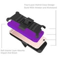 thumbnail image 4 of iPhone 6 Plus Case, iPhone 6S Plus Case,Tekcoo [Hoplite Series] Shock Absorbing Holster Locking Belt Clip Defender Heavy Full Body Kickstand Case Cover For iPhone 6 Plus, 4 of 4