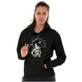 thumbnail image 3 of Betty Boop Bling Major Sass Cartoon Hoodie Sweatshirt Women Brisco Brands S, 3 of 4