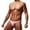 Pink, variant on jovati Men Sexy Underwear New Men U-convex Thin Ice Wire Low-Waisted Underpants Sexy G-string Underwear