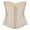 Beige, variant on Aofany Womens Fashion Sexy Body Shaper Underbust Corset Satin Vintage Waist Training Plus Size