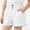White, variant on NAISIBABY Girls Denim Shorts, Ruffles High Rise with Pockets Soft Stretch Summer Fashion Jean Shorts Blue Size 14