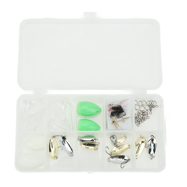 Fishing Accessories,Fly Fishing Lure Kit Fishing Sequins Kit Stainless  Steel Fishing Lure Kit Proven Performance