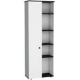 thumbnail image 2 of 67" H Kitchen Storage Cabinet - 1 Door, 10 Shelves White/black Model For Document, 2 of 4