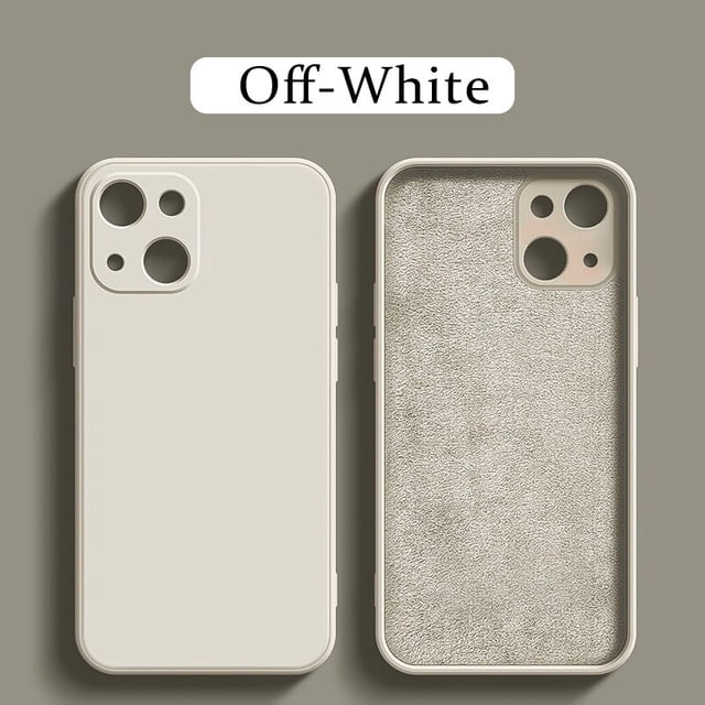 Funda de silicona líquida cuadrada 100wd para iPhone 13 12 11 Pro Max Mini XS X XR 7 8 Plus SE 2020 cubierta de protección de lente completa Tan Jianjun unisex