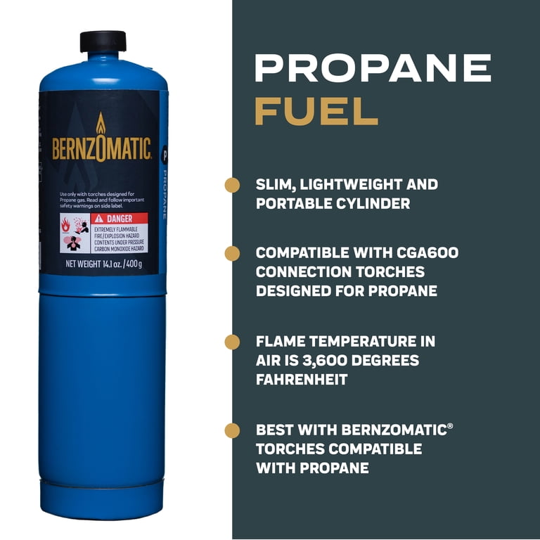 14.1 oz Propane Tank Cylinder Fuel for Torch Use - Walmart.com