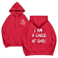thumbnail image 4 of I Am A Child Of God Hoodies for Women 2025 Cute Y2K Graphic Christian Hoodie Pockets Hooded Sweatshirt Women Pullover, 4 of 6