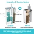 thumbnail image 4 of Flat Mop and Bucket Set, 2 Reusable Microfiber Pads Included, Floor Cleaning System Household Dry Wet Mop with Wringer for Hardwood Tile Laminate Floors, 4 of 9