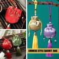 thumbnail image 2 of Chinese Style Sachet Jewelry Bag Embroidery Bag Coin Purse Car Pendant+ T2I4, 2 of 8