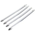 thumbnail image 1 of 4X Silver Chrome Bumper Corner Guard Protector Car Auto Truck Decoration Strip, 1 of 7