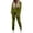 Army Green, variant on 2 Piece Sets for Women Velour Long Sleeve Sweatshirts Joggers Pants Casual Outfits Comfy Fall Winter Sweatsuit,Black,M